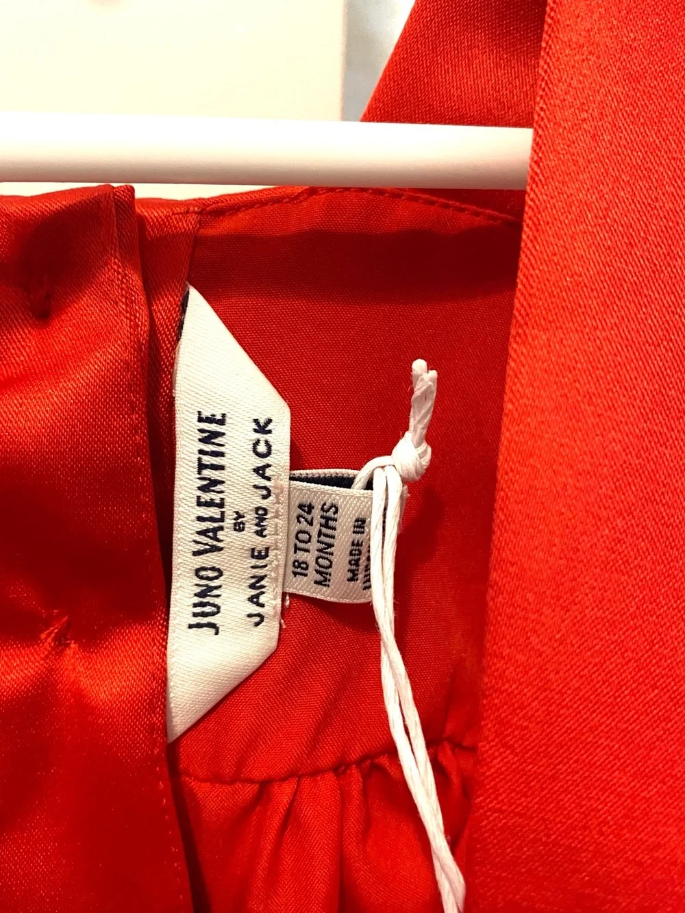 NWT Janie and Jack Red Tulle Party Dress (18-24 months)
